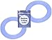Waterway 711-4000 (Pack of 2) OEM 1.5" Gaskets with Lube