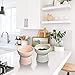 Raised Cat Bowl, Elevated Cat Food Bowls Water Bowl with stand Ceramic Cat Feeding Bowls Stress Free Pet Food & Water Bowls