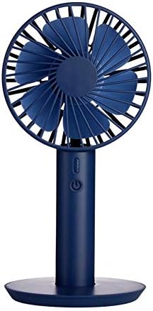 Hothingwell 2-in-1 Handheld Portable Fan Mini Phone Holder Outdoor Desktop USB Fan Rechargeable 2000mAh,Blue