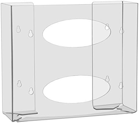 TrippNT 51144 Double 2 Sided Glove Box Dispenser, 11 1/4 X 9 3/4 X 3 3/4 inches WHD