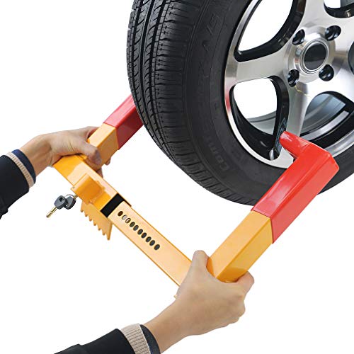 OKLEAD Trailer Wheel Locks clamp Tire Lock Anti Theft Wheel Boot tire