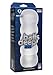 Doc Johnson Balls Deep - ULTRASKYN - 9 Inch Close-Ended Stroker - Creates Natural Suction - Heavy Duty Masturbator - Ass