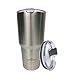 30 oz Stainless Steel Tumbler,Cedy Double-Wall Vacuum Insulated Travel Cup & Coffee Mug (Stainless Steel)