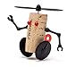 Wine Accessories - Corkers Robots - Novelty Gift, Pack of 4 Different Crafting Parts for Corks