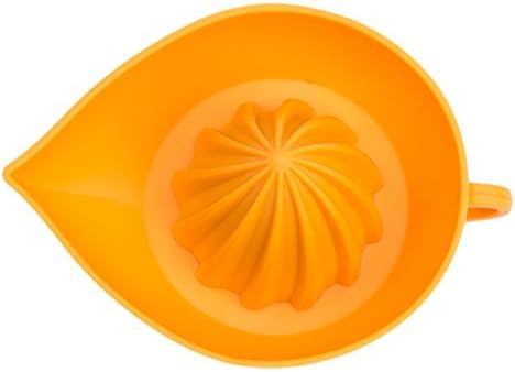 Hopesun Plastic Lemon Squeezer, Orange