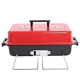 YANXUS Portable Charcoal Grill Outdoor thickened Stainless Steel Charcoal Grill