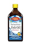 Carlson The Very Finest Fish Oil Liquid Omega-3 Lemon, 500ml
