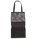 ilovebaby Backseat Organizer Car Storage Organizer -Convenient Ipad Holder for Kids to Watch Movie -Protected Car Seats from Dirt and Damage (Black)