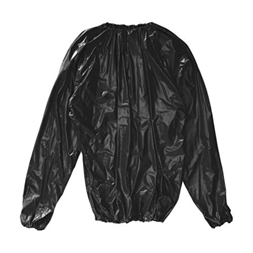 Heavy Duty Sweat Sauna Suit Anti-Rip Training Fitness Weight Loss Slimming Clothes Solid Color Exercise Sport Gym Suit - Thumbnail 4