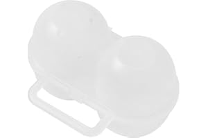 2 Gird Eggs Holder Container Portable Tray Carriage Dispenser for Camping Picnics Travel Storage Box Holder Container