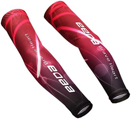 Bwiv UV Protection Cooling Arm Sleeves for Men Women Sun Sleeves Cooling UPF 50＋for Cycling Running Football Baseball Golf Outdoor Sports
