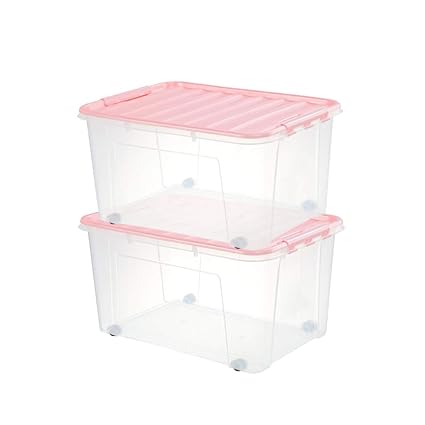 Amazon Com Gaoxu Containers Hakn Storage Box Two Packs Plastic