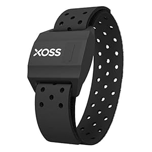 XOSS Hartslagmeter Bluetooth/ANT + voor smartphone en fietscomputer Borstband/armband Hartslagsensor Hardlopen Sport