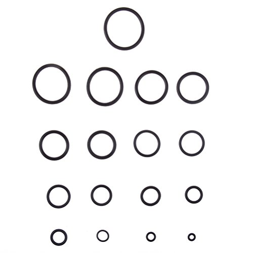 Eshylala 222 Pieces O-Ring Kit Rubber Washer Seals 17 Different Sizes Rubber O-Ring Sealing Gasket Grommet Assortment Set for Automotive, Plumbing, and PC hardware/Piano repair etc - Thumbnail 7