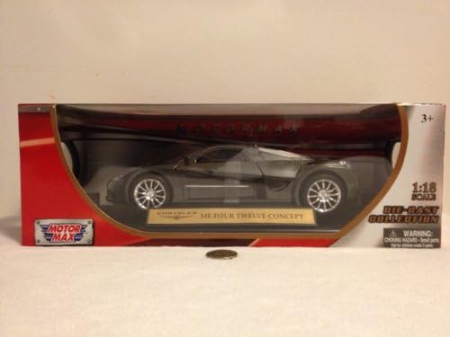 Chrysler Me Four Twelve 412 Black 1:18 Diecast Model