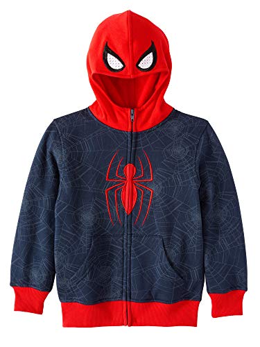 Spider-Man Little Boys Zip Up Character Hoodie