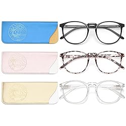 IBOANN 3 Pack Blue Light Blocking Glasses