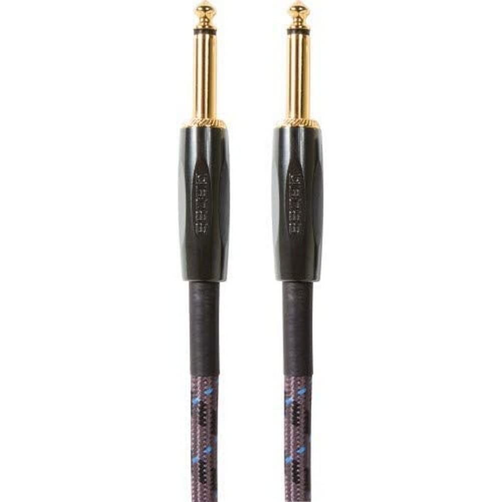 BOSS BIC-20 Studio Grade Instrument Cable, Straight 1/4-inch connectors, 20 ft/6m length