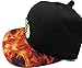 DC Comics The Flash Lightning Logo Sublimated Bill Snapback Baseball Cap Black