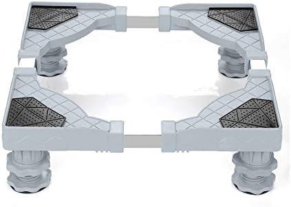 LUCIAN 4 Strong Feet Multi-functions Height-Adjustable Base for Refrigerators, Washing Machines, Air Conditioners, Cabinets