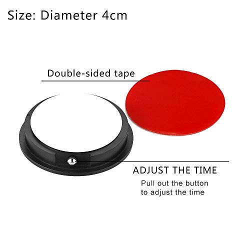 MOGOI Car Dashboard Clock, Universal Car Air Vent Quartz Clock Automobiles Interior Decoration Stick-On Clock Ornaments for Office Cars SUV MPV. - Thumbnail 4