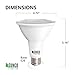 Sunco Lighting 10 Pack Outdoor Led Flood Light Waterproof PAR38 LED Bulb, Dimmable, 13W=100W, 2700K Soft White, 1050lm, E26 Base, UL Energy Star Listed