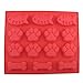 GYBest 2-Pack 14-cavity Mixed Food Grade Large Mats Trays, Dog Pets Paws & Fish & Bones Silicone Baking Molds, Bake Dog Cat Treats For Pets, Kids, Dog-lovers, Kitchen Tips