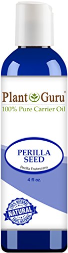 Perilla Seed Oil 4 oz. Cold Pressed 100% Pure Natural - Skin, Body And Face. Great for Dry Skin & More!