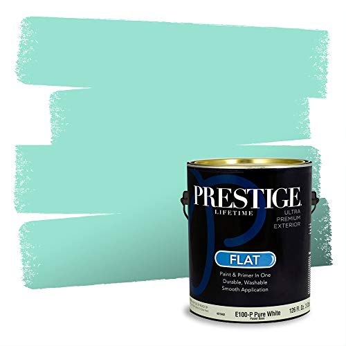 PRESTIGE Paints Exterior Paint and Primer In One, 1-Gallon, Flat, Comparable Ma…