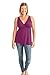 Kindred Bravely Ultra Soft French Terry Nursing Tank Top for Maternity / Breastfeeding (Berry, Large)