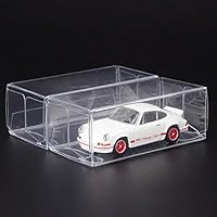 Yushen 20PCS 1:64 Car Model Toy PVC Display Box Transparent Dustproof Storage Case 1.181.573.2 Inch