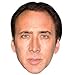 Nicolas Cage Celebrity Mask, Flat Card Face, Fancy Dress Mask