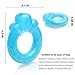 ShangjingMeixie Cute Dog Water Toys Paw Donut Design Dog Cooling Toy Pet Chew Toy Ideal Puppy Teething Freezing Toy in Summer for Small and Medium Dogs