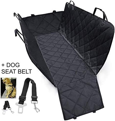 Pet Car Rear Back Seat Heavy Duty Cover For Pets Dog Cat Waterproof Hammock Protector Washable