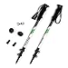 Premium Ultralight Trekking Poles w/ Sweat Absorbing EVA Grips - Your collapsible Hiking / Walking Sticks come with Tungsten Tips and Flip Locks - Enjoy the Outdoors