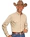 Wrangler Men's Painted Desert Basic Shirt, Tan, Large