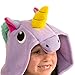 Emolly Fashion Kids Animal Unicorn Pajama Onesie - Soft and Comfortable with Pockets (8, Purp) Purple