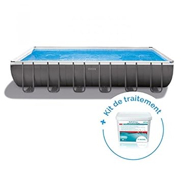Raviday Pack Piscine Tubulaire Intex Ultra Xtr 732 X 366 X 132 M