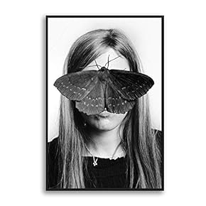 Framed Canvas Home Artwork Decoration Portrait Canvas Wall Art for Living Room, Bedroom - 16x24 inches