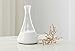 Opulence - Nebulizing Essential Oil Diffuser for Aromatherapy with White Ceramic Base and Touch Sensor Light Switch - Premium Home & Professional Use - No Heat, No Water, No Plastic …