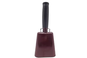 Toys+ Cowbell with Handle Various Sizes and Colors