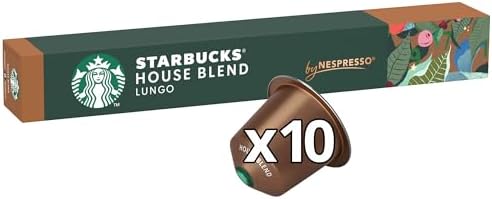 Starbucks House Blend Lungo by Nespresso Capsules, 57g price in