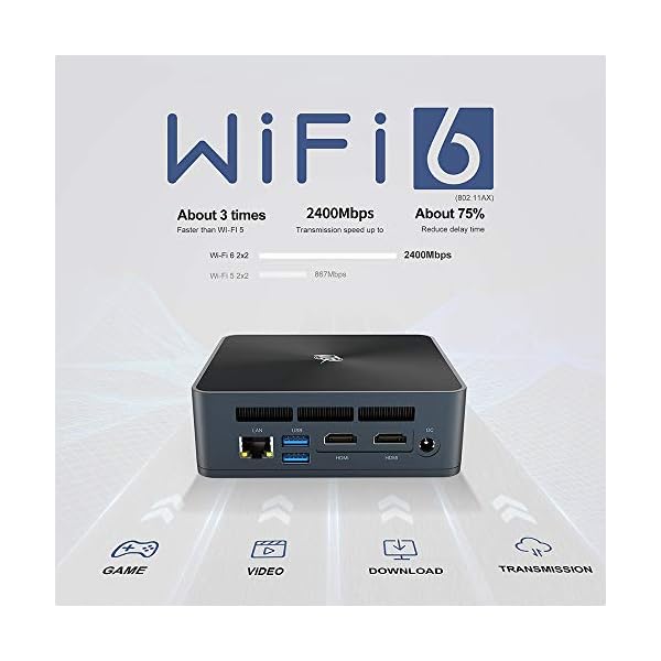 Mini-PC-Beelink-SEi10-Intel-Core-i3-1005G1-Windows-10-Pro-Micro-Desktop-Computer-Upgradeable-8GB-DDR4256GB-SSD-Dual-HDMIType-C-Triple-Outputs4K60Hz-WiFi-6-Gigabit-Ethernet-BT-50 Mini PC, Beelink SEi10 Intel Core i3-1005G1 Windows 10 Pro Micro Desktop Computer, Upgradeable 8GB DDR4+256GB SSD, Dual…