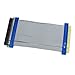 PCIE Micro PCI Express 16X Riser Card Flexible Cable Extension Cable