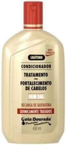 Drop Dourada Recharge Keratin Conditioner - - 430 ml, white, 430 ml (Pack of 1)