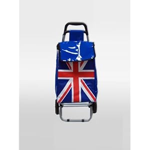 Chariot a provision avec le drapeau anglais