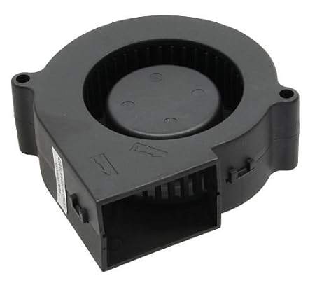 Titan TFD-B7530M12C Lüfter, 76,2 x 72 x 29,5mm, radial, kugelgelagert schwarz