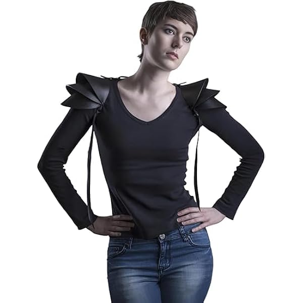 Amazon.com: Medieval Double Shoulder Armor Epaulet Gothic