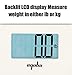 Eqoba Digital Bluetooth Smart Scale & Body Fat Monitor - 8 Precision Body Composition Measurements - Body Fat, BMI & More