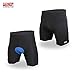 Arltb Bike Shorts Underwear 5 Sizes Men & Women 3D Padded Bicycle Cycling Underwear Compression Cycle Touring Shorts Tights Breathable Elastic Relieve Hip Pain for Mountain Bike Road Bike BMX MTB